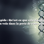 Réponse rapide : Qu’est-ce que cela signifie lorsqu’un oiseau vole dans la porte de votre maison ?